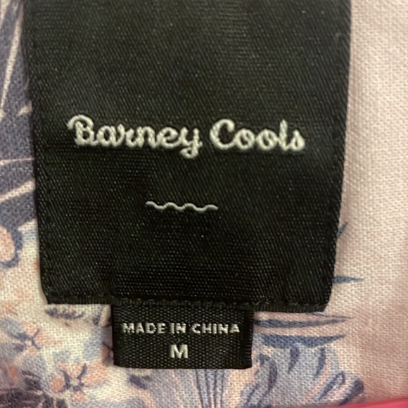 Men’s Barney cool button up shirt with camp collar - Picture 2 of 4